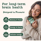 Baker's Botanics Adaptogenic Mushroom Gummies – Antioxidant Botanical Blend | Coconut Flavor | Vegan, Gluten-Free, Non-GMO Supplement