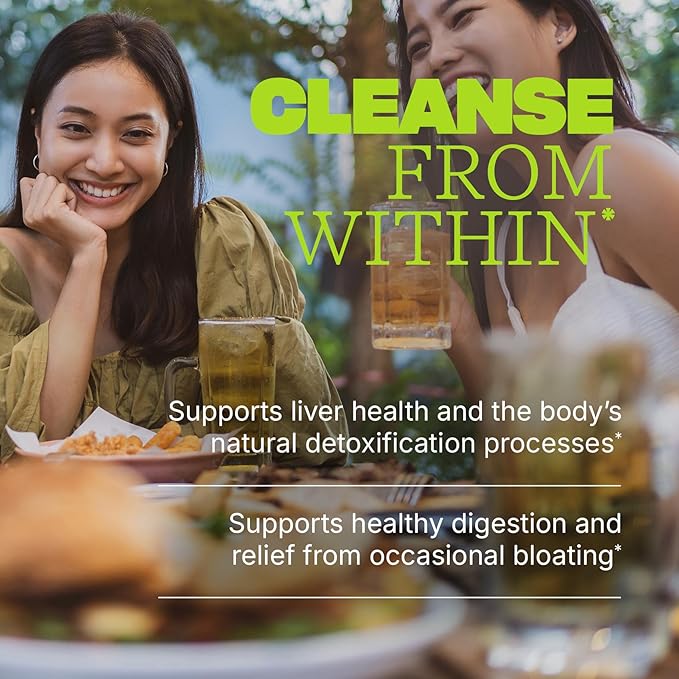 Swisse Milk Thistle Liver Cleanse Detox & Repair | Liver Detox & Liver Support | Milk Thistle + Turmeric + Artichoke Extract | Dose for Your Liver | 180 Liver Pills
