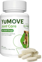 YuMOVE Hip and Joint Supplement for Dogs with Glucosamine for Dogs, Omega 3, Hyaluronic Acid, & Green Lipped Mussel - Dog Joint Supplement - Adult Dogs Tasty Chewable Tablets (60ct Chewable Tablets)