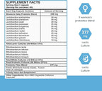 Probiotics for Women - 50 Billion CFU, 16 Strains, Organic Prebiotics & Probiotics for Women (Eurofins Lab Tested) - Digestive, Vaginal, Immune & Urinary Health - 2 Months Supply - 60 Capsules