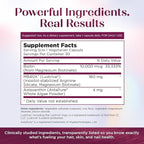 Purity Products MyBiotin ProClinical – Thicker Hair Starting in 3 Weeks & Fights Wrinkles - MB40X Patented Biotin Vitamin B7 Matrix w/Astaxanthin - 40X More Soluble vs Ordinary Biotin, 90 Veg Capsules