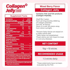 m2 Jelly Super Korean Collagen Jellies Stick – Korean Collagen Sticks Supplement for Women, Cutting Gel Style, Beauty & Wellness Support, Jelly Daily Boost Stick Pouches Berry Flavor(10 Count)