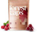 Forest Caps Mushroom Gummies – Lion’s Mane, Reishi & Cordyceps – Focus, Calm & Natural Energy – Organic Fruiting Body Extracts – Vegan, All Natural, Made in USA – 60 Count