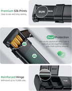 PULIV Metal Weekly Pill Organizer with Sturdy & Sleek Aluminum Alloy Case, Pill Case for Travel with Triple Design Against Spilling, Compact Pill Box 7 Day for Vitamins, Fish Oils, Supplements, Black