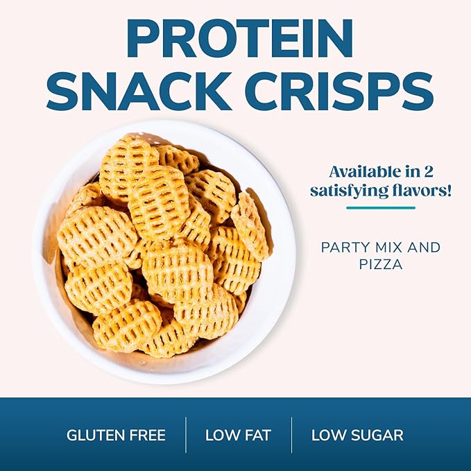 WonderSlim Protein Snack Chips, Pizza, Low Fat & Gluten Free (10ct)