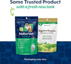 NaturVet – Digestive Enzymes - Plus Probiotics & Prebiotics – Helps Support Diet Change & A Healthy Digestive Tract – for Dogs & Cats – 10 oz Powder