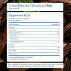 Equip Foods Prime Protein Powder | Clean, Grass Fed Beef Protein Powder for Women & Men | Carnivore Protein Isolate | Paleo, Keto Friendly | Gluten & Dairy Free | 30 Servings, Chocolate Mint