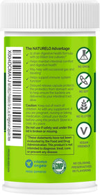 NATURELO Probiotics for Digestive Health - 50 Billion CFU, 11 Strains, Daily Use Supplement - Boosts Immune System, Delayed Release, No-Fridge, 60 Vegetarian Capsules (Pack of 2)