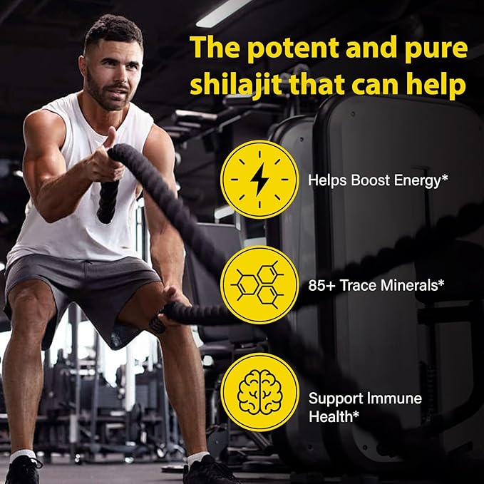 Shilajit Gummies for Men & Women - Shilajit Gold Gummies Rich In Ashwagandha, Gokshura with 85+ Minerals, Authentic Flavor,Organic, Zero Sugar & Vegan, 100% Natural - 80 Count (80 Count (Pack of 1))