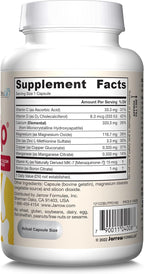 Jarrow Formulas BoneUp Three Per Day for Bone Density and Skeletal Nutrition, Includes Vitamin D3, K2 (as MK-7) and Calcium, 180 Capsules, 60 Day Supply