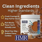 HMR 120 Shake Meal Replacement Powder | Mocha Shake Mix to Support Healthy Weight Loss | 12g of Protein | Nutritional Drink | Low Calorie Food | 12 Servings