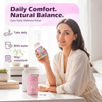 Probiotics for Women 5 Billion CFU Vaginal Probiotic Capsules with Lactobacillus & Prebiotics Supports Vaginal pH Balance, Healthy Flora, Odor Control, Digestive Urinary Tract Health