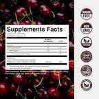 Magnesium Gummies 3in1 - Glycinate, Citrat, Malate 2150 MG High Absorption Supplement, Sugar-Free, Vegan, Chews for Men & Women, Inspired by Wellness Traditions Like Arjuna, 60 Gummies, Cherry Flavor