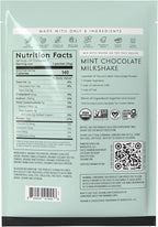 Truvani Vegan Pea Protein Powder | Mint Chocolate | 20g Organic Plant Based Protein | 1 Serving | Keto | Gluten & Dairy Free | Low Carb | No Added Sugar