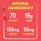 Noogs Sour Energy Chews, Strawberry Lemonade Caffeinated Electrolyte Energy Gummies, 50mg Green Tea Caffeine, Sour Candy Flavored Alternative to Running Gels, Vegan & Gluten Free, 12 Pack