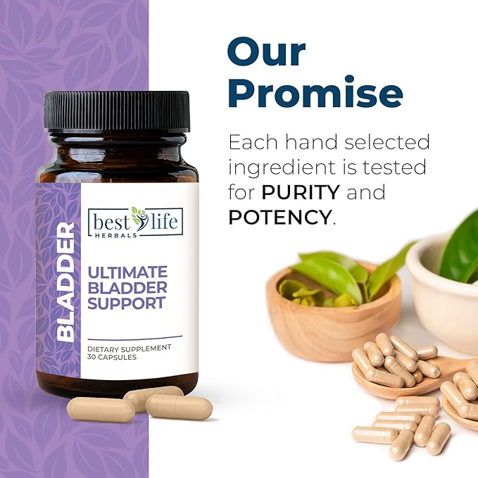 Ultimate Bladder Support Dietary Supplement 30 Capsules Restore Your Freedom and Confidence - 6 Bottles