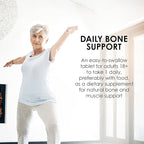 MASON NATURAL Vitamin K2 + D3, 300,Day Supply, with Calcium for Normal Bone and Muscle Support, 100 Tablets (Pack of 3)
