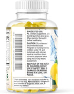 Hydration Electrolyte Gummies - Daily Liquid Replenisher Gummy - Electrolyte Multiplier with Minerals, Potassium & Real Salt - Vegan, Non-GMO - Tasty Lemon Flavor Hydration Electrolytes - 60 Gummies