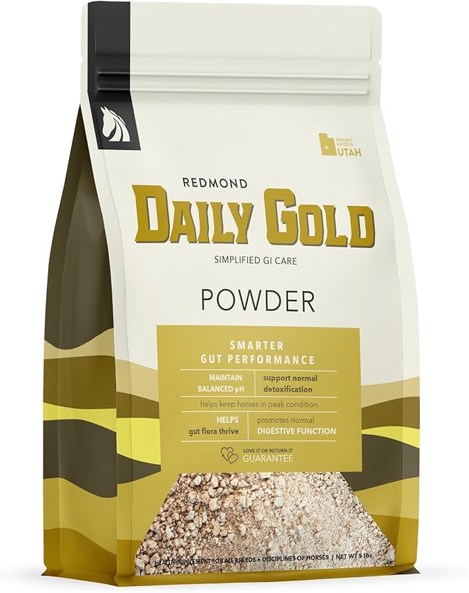 Daily Gold Stress Relief – Natural Digestive and Ulcer Supplement for Horses (5 LB)