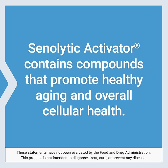 Life Extension Senolytic Activator®*,Healthy Aging,Cellular Health Support,bioavailable quercetin and Fisetin,apigenin,Black Tea theaflavins,Gluten Free,Non-GMO,Vegetarian,36 Capsules,(Pack of 2)