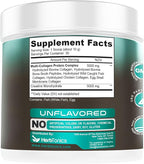 Herbtonics Creatine for Women 5000mg Creatine Monohydrate + Multi Collagen Protein Powder (Type I, II, III, V, X) – Lean Muscle, Recovery & Skin Support – Grass-Fed, No Bloat, Unflavored – 30 Servings