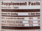 Amazon Elements Calcium plus Vitamin D, 500mg with D2 600IU, Vegan, Supports Strong Bones, 65 Tablets (Packaging may vary)