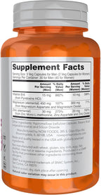 NOW Foods Sports Nutrition, ZMA (Zinc, Magnesium and Vitamin B-6), Enhanced Absorption, Sports Recovery*, 90 Capsules, (Pack of 2)