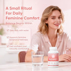 Radiancy Probiotic for Women Vaginal Health - Vaginal Dryness & Ph Balance with Lactobacillus Strains, Cherry Blossom Extract, Hyaluronic Acid, Vitamin C | 120 Count