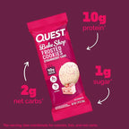 Quest Nutrition Frosted Cookies Twin Pack, Strawberry Cake, 1g Sugar, 10g Protein, 2g Net Carbs, Gluten Free, 16 Cookies, (Pack of 2)