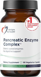 Designs for Health Pancreatic Enzymes Complex - Digestive Enzymes + Bromelain Supplement - Support Digestion + Gut Health - Delayed Release Capsule with Pancreatic Enzyme, Ox Bile (90 Capsules)
