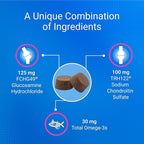Nutramax Cosequin for Cats Joint Health Supplement, Contains Glucosamine for Cats, Plus Chondroitin and Omega-3s, Supports Joint and Skin and Coat Health, Soft Chews, 60 Count