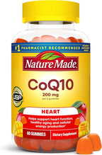 Nature Made CoQ10 200Mmg Per Serving Gummies, Heart & Energy Support, 60 CoQ10 Gummies, 30 Day Supply