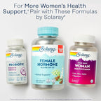 SOLARAY PhytoEstrogen Menopause Supplements with Wild Yam, Black Cohosh and Dong Quai - Phyto Estrogen Pills for Perimenopause and Menopause Support, Vegan, 60-Day Guarantee, 60 Servings, 240 VegCaps