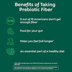 Benefiber Daily Prebiotic GLP-1 Friendly Fiber Supplement Powder for Digestive Health, Unflavored - 250 Teaspoons (17.6 Ounces)