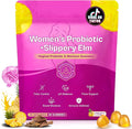 Slippery elm Feminine Probiotic + Moisture Gummies–Supports pH Balance, Vaginal Flora & Odor Health– with Bacillus coagulans and Slippery Elm – Delicious Pineapple Flavor, 60 Count.