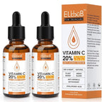 Premium 20% 𝐯𝐢𝐭𝐚𝐦𝐢𝐧 𝐜 𝐬𝐞𝐫𝐮𝐦 - (2PACK) with Hyaluronic Acid, Retinol & Amino Acids - Boost Skin Collagen,Hydrate & Plump Skin, Anti Aging & Wrinkle Facial Serum