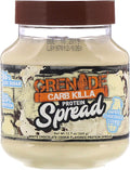 Grenade Carb Killa Protein Chocolate Spread | 7g High Protein Snack | High Protein Low Sugar | No Stir | White Chocolate Cookie, 12.7oz
