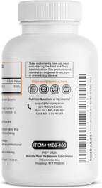 Bronson Vitamin D3 10,000 IU (250 mcg) High Potency - Supports Healthy Immune System, Strong Bones, Muscles & Teeth - Non GMO, 180 Softgels