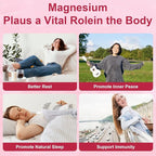 2 Packs Liposomal Magnesium Complex Gummies-as 12 Forms of Magnesium Citrate,Glycinate,Malate,Oxide,and More with Vitamin D3, B6,C, Ashwagandha & CoQ10 for Women and Men-Support Bone & Muscle 120 Cts