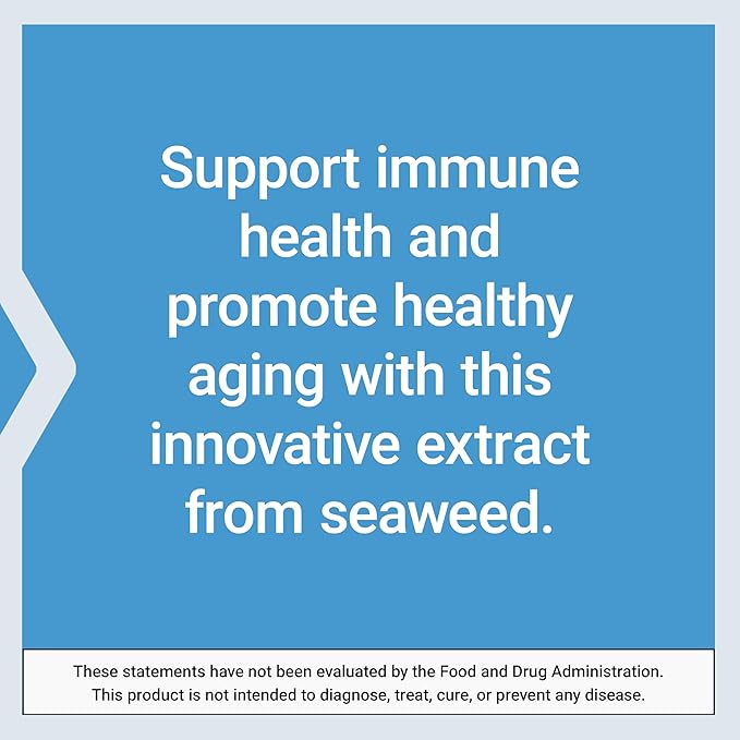 Life Extension Optimized Fucoidan with Maritech® 926, Promotes Healthy Immune Function, Gluten-Free, Non-GMO, Vegetarian, 60 Capsules