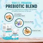 Nature's Physician Probiotics - 100 Billion CFU Per Capsule - 16 Strains + Prebiotics - Best Probiotic Supplement for Women & Men - Supports Immune, Digestive Health, Constipation & Gas - 60 Capsules