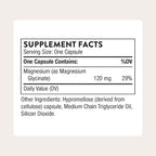THORNE - Magnesium Glycinate - Supports Restful Sleep, Muscle Relaxation, Heart Health & Metabolism* - Chelated Magnesium Capsules - Third-Party Certified - Gluten, Dairy & Soy-Free - 90 Servings