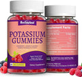 2 Pack Potassium Supplement Gummies 1000mg, Potassium Gummies for Adults, Support Leg Cramps & Muscle Health - Vegan,120 Count