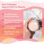 Zint Collagen Peptides Powder (32 oz) | Grass-Fed, Hydrolyzed Type I & III | Supports Skin, Hair, Joints & Gut Health | Rich in Key Amino Acids | Paleo-Friendly, Keto, Non-GMO, Unflavored