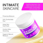 Pharmapulse Organic Vaginal Moisturizer, Vulva Balm Cream, Intimate Skin Care, Menopause Support - Relieves Dryness, Itching, Burning, Redness, Chafing, Odor, Irritation - Estrogen Free 4oz