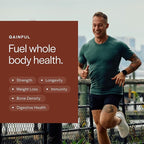 Gainful Everyday Plant Protein Powder, 23g Plant Protein per Serving, Unflavored, Supports Strength, Recovery, and Balanced Nutrition, Vegan, Gut Friendly, No Artificial Ingredients, 14 Servings