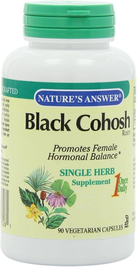 Nature's Answer Black Cohosh Root, 90-Count