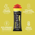 NewTrition® Extra Strength Energy Shots, 1.7 fl oz - 250mg Caffeine with Vitamin B & Amino Acids, Sugar-Free, Zero Calorie Vitamin Energy Drink for Focus & Endurance (Pack of 6, Pineapple)