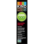KIND Kids Granola Bars, Chocolate Chip, Gluten Free, Low Sodium, Peanut and Tree Nut Free Snacks, 5g Protein, 5 Count
