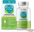 Health & Her Menopause Supplements for Women - Multi-Nutrient Support, Menopause Vitamins for Energy, Bones, Muscles, Skin & Hair, Vegan, Gluten-Free, Non GMO (60ct - 1 Month)